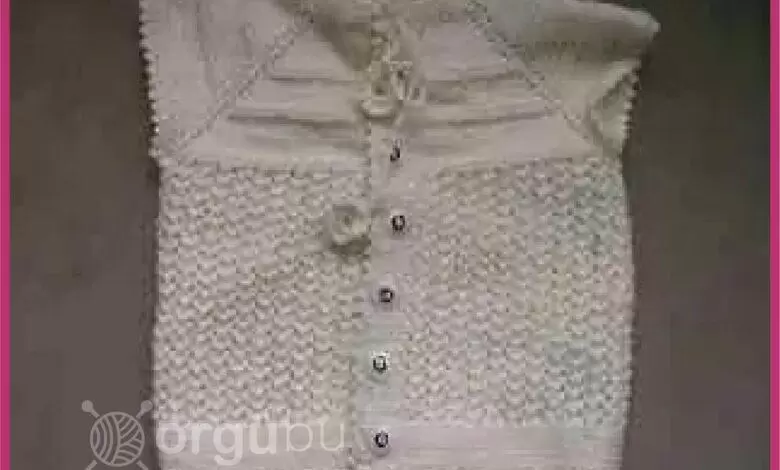 Bebek Yelek Modelleri ( 30 Model ) 1 Yakali-Bebek-Yelegi-Modelleri