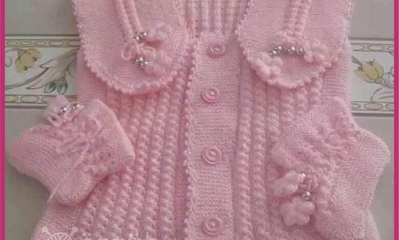 Çocuk Örgü Yelek Modelleri 1 Pembe-Orgu-Yelek-Modelleri-1