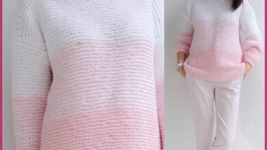 Soft-Cizgili-Orgu-Bluz-Modeli