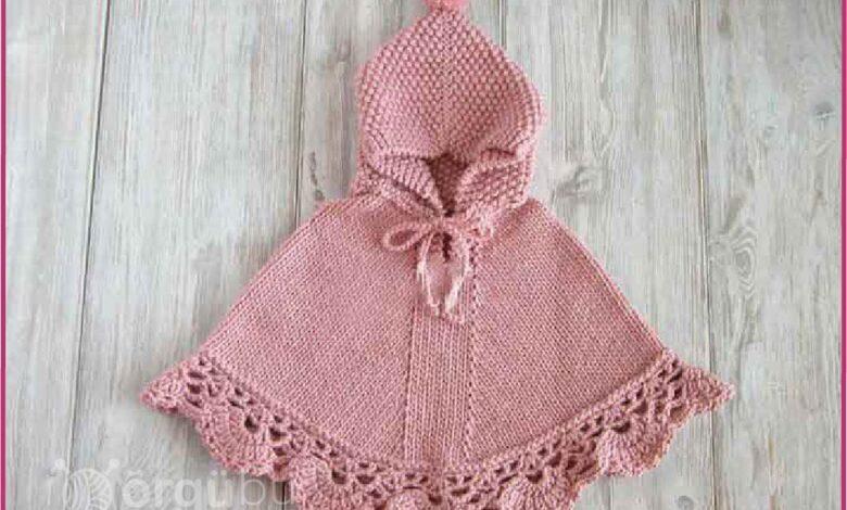 Pembe Bebek Pançosu Nasıl Yapılır? 1 Bebek-Panço-Modelleri-Yapılışı-Anlatımlı