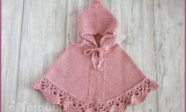 Pembe Bebek Pançosu Nasıl Yapılır? 1 Bebek-Panço-Modelleri-Yapılışı-Anlatımlı