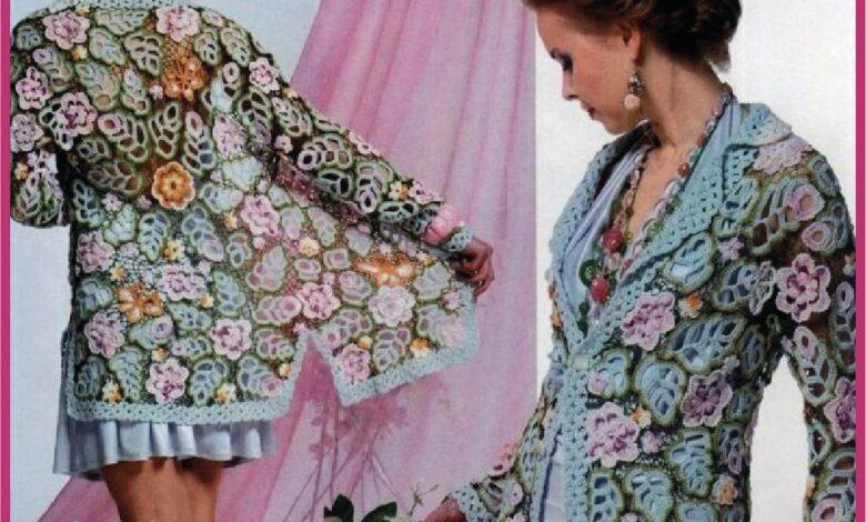 Desenli Tığ İşi Hırka Modelleri 1 Desenli Tig Isi Hirka Modelleri 1