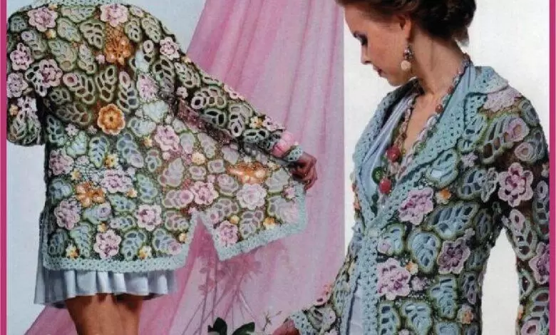 Desenli Tığ İşi Hırka Modelleri 1 Desenli Tig Isi Hirka Modelleri 1