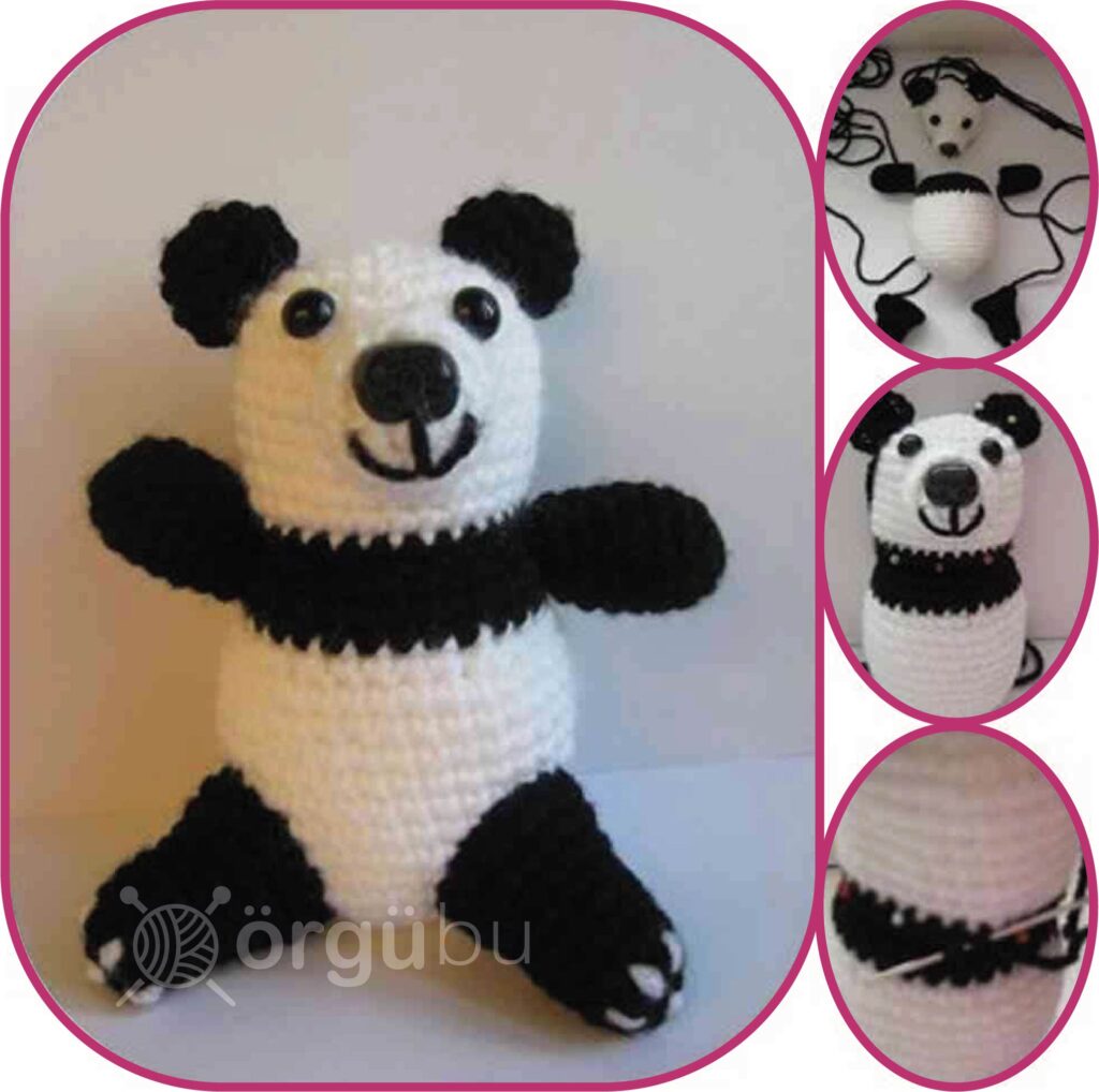Amigurumi Panda Yapımı Nasıl Olur? 2 Amigurumi-Panda-Yapimi-Nasil-Olur