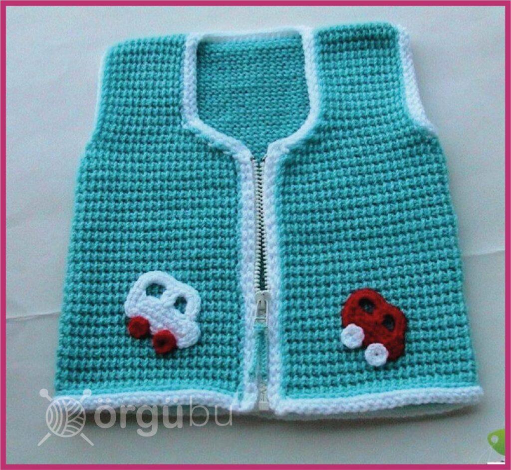 En Güzel 20 Adet Bebek Yelek Modelleri 17 Orgu-Erkek-Bebek-Yelek-Cesitleri