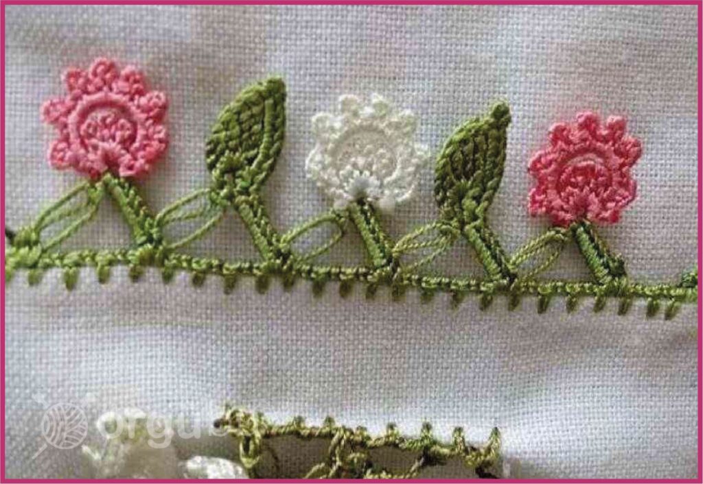 20 Adet En Yeni İğne Oyası Yazma Kenarı Modelleri 11 Beyaz-Yazma-2.