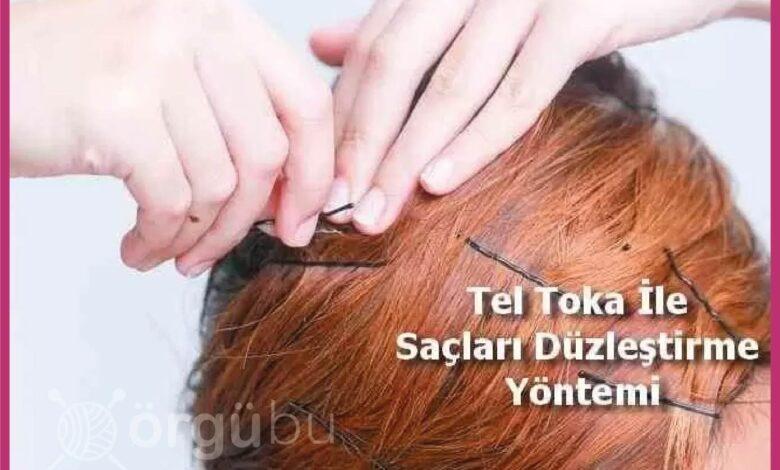 Tel Toka İle Saçları Düzleştirme Yöntemi 1 Tel-Toka-Ile-Sac-Duzlestirme
