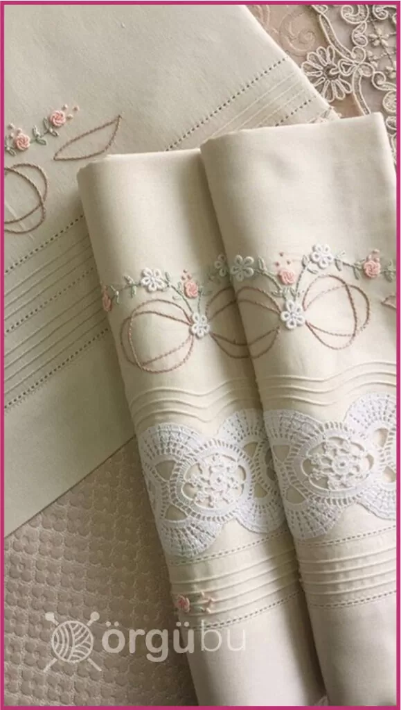Pike Takımı Dantel Modelleri (19 Model) 11 Pike Takım Dantel Modelleri 11