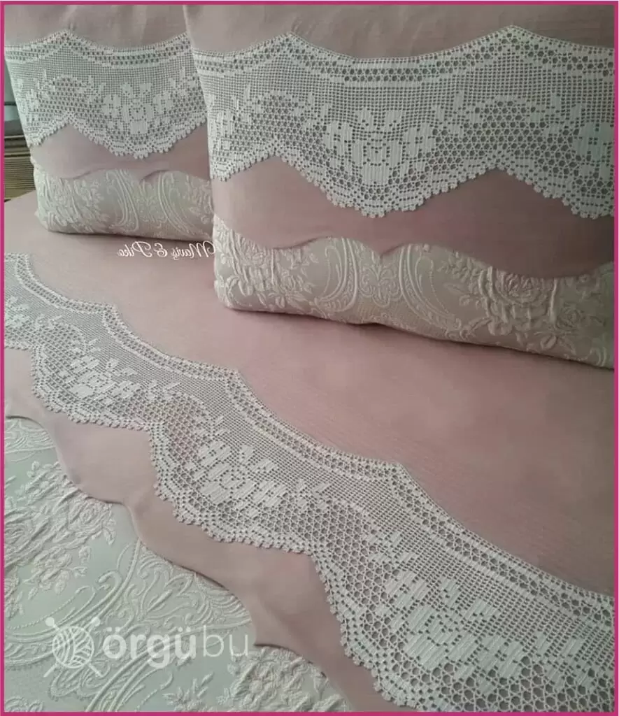 Pike Takımı Dantel Modelleri (19 Model) 4 Pike Takım Dantel Modelleri 17