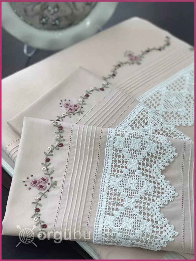Pike Takımı Dantel Modelleri (19 Model) 17 Pike Takım Dantel Modelleri 19