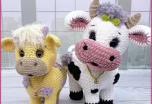 Amigurumi Inek Modelii 3