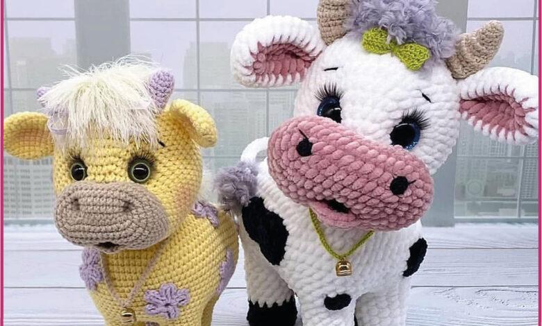 Amigurumi İnek Yapımı 1 Amigurumi Inek Modelii 3