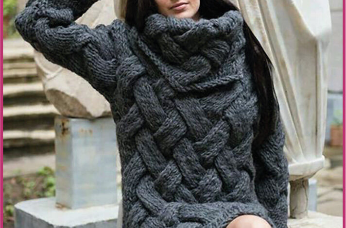 Çok Kolay En Popüler Örgü Modelleri ( 7 Model ) 1 Hasır Örgü Kazak