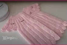 Dilimli Kız Bebek Yeleği