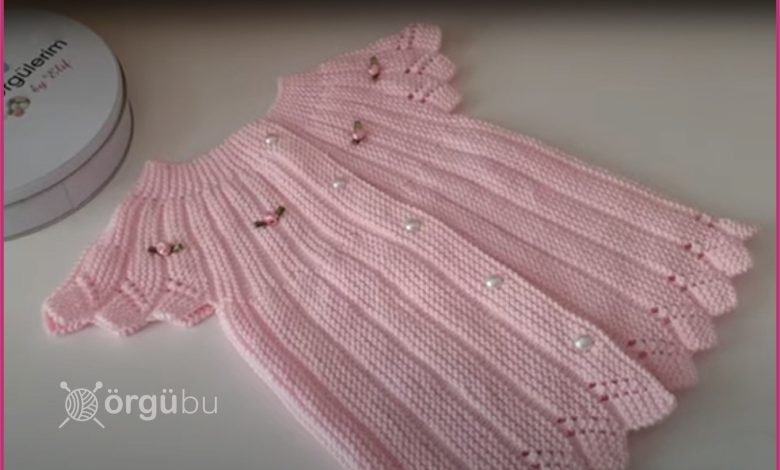 Dilimli Kız Bebek Yeleği Modeli 1 Dilimli Kız Bebek Yeleği