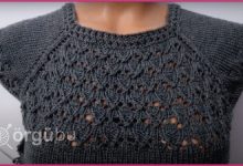 İki Şişle Yapılan Baharlık Bluz Modeli