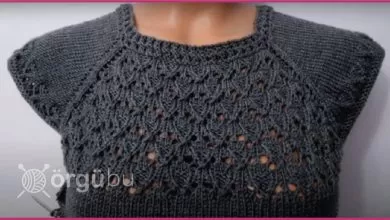 İki Şişle Yapılan Baharlık Bluz Modeli