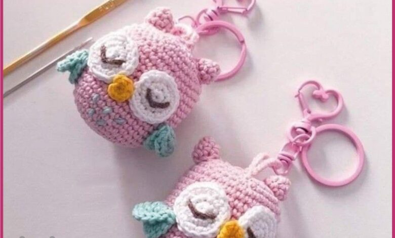 Amigurumi Anahtarlık Yapımı 38 Model 1 Amigurumi Anahtarlik 6