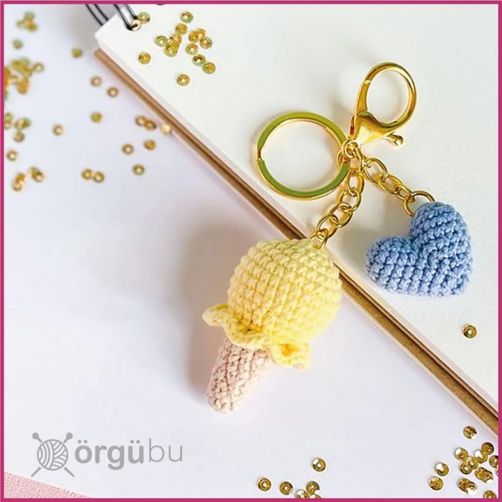 Amigurumi Anahtarlik Yapilisi 5